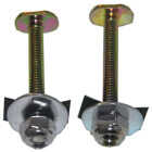 Lasco 1/4 In. x 2-1/4 In. Regular Brass Plated Steel Toilet Bolts (2 Pack) Image 1