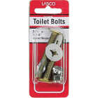 Lasco 5/16 In. x 2-1/4 In. Heavy-Duty Brass Toilet Bolts Image 2