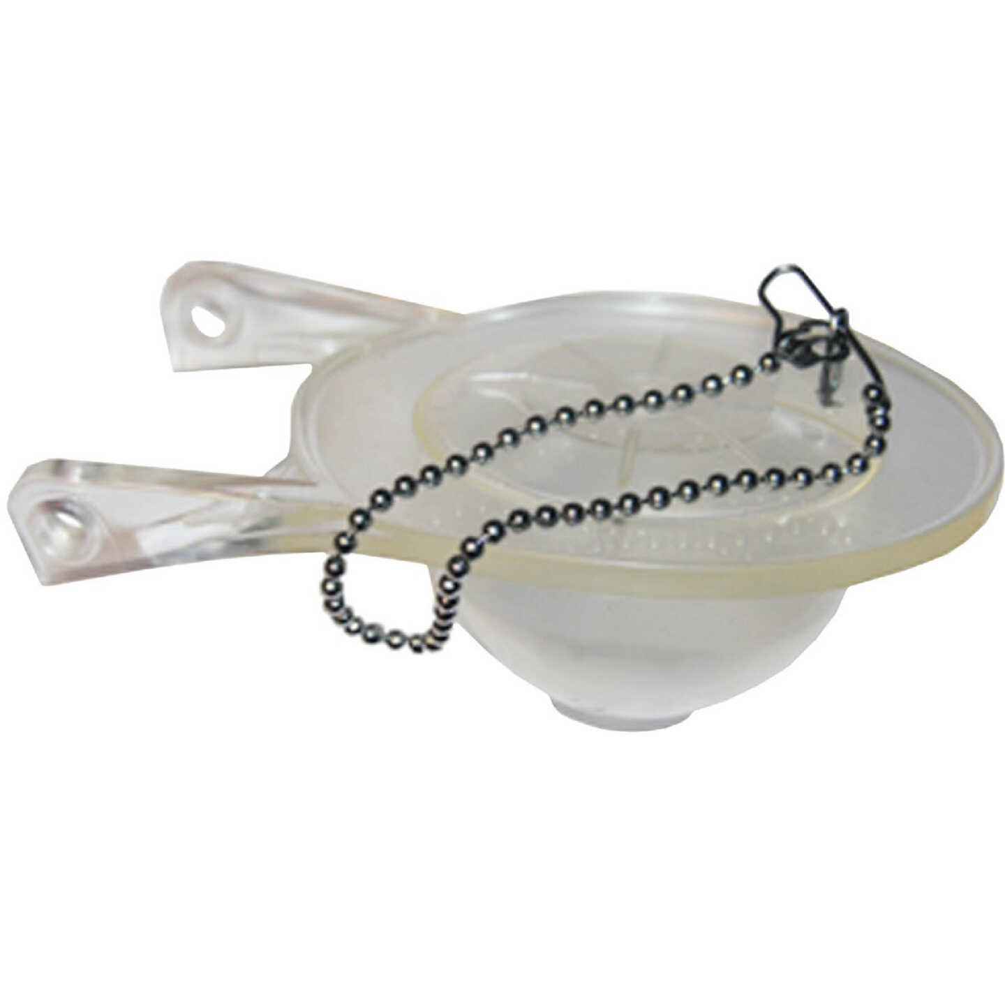 Lasco Universal Fit 3 In. Rubber Toilet Flapper with Ball Chain Image 1