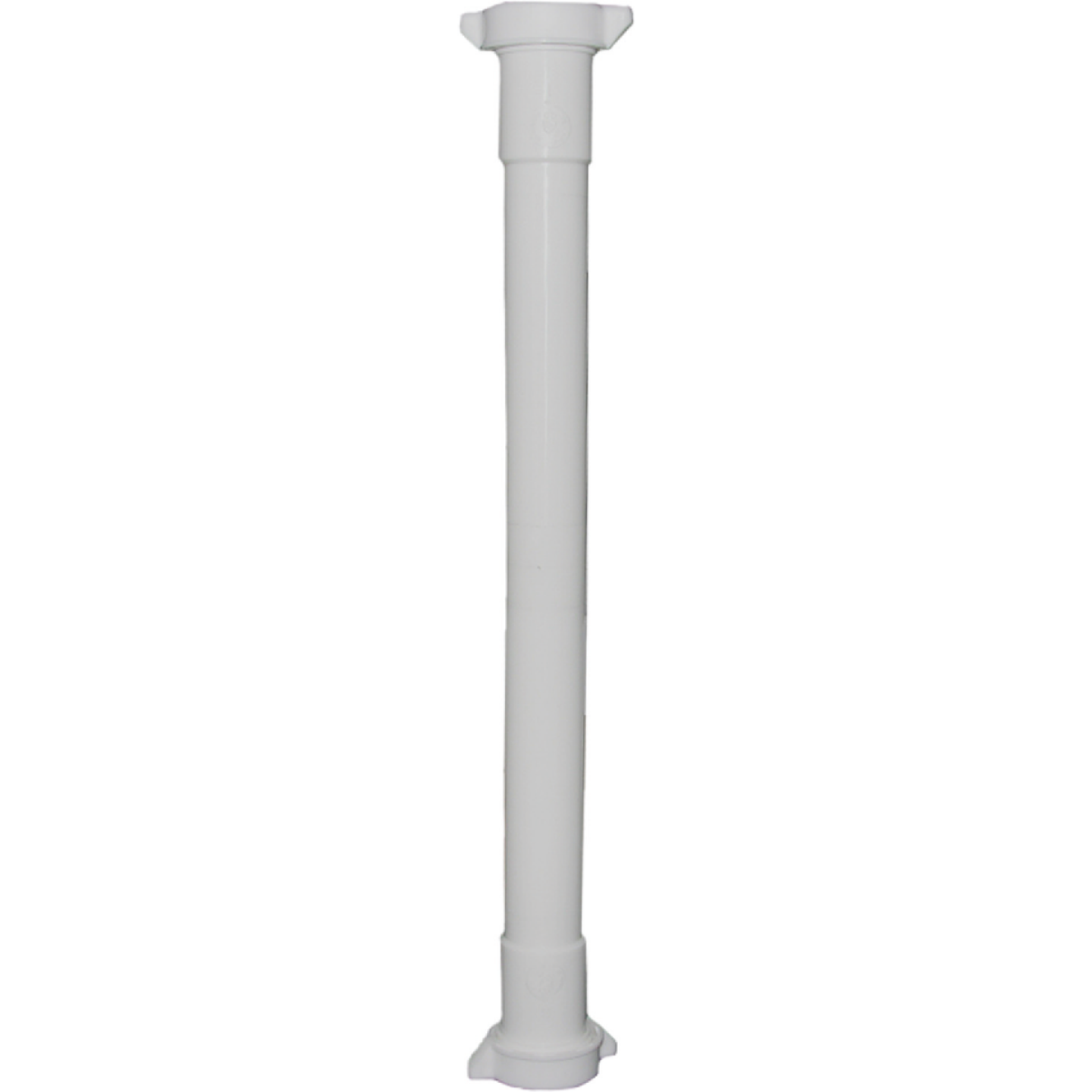 Lasco 1-1/4 In. OD x 16 In. L White Plastic Double-End Extension Tube Image 1