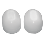 Lasco Oval White Plastic Snap-On Toilet Bolt Caps (2 Ct.) Image 1