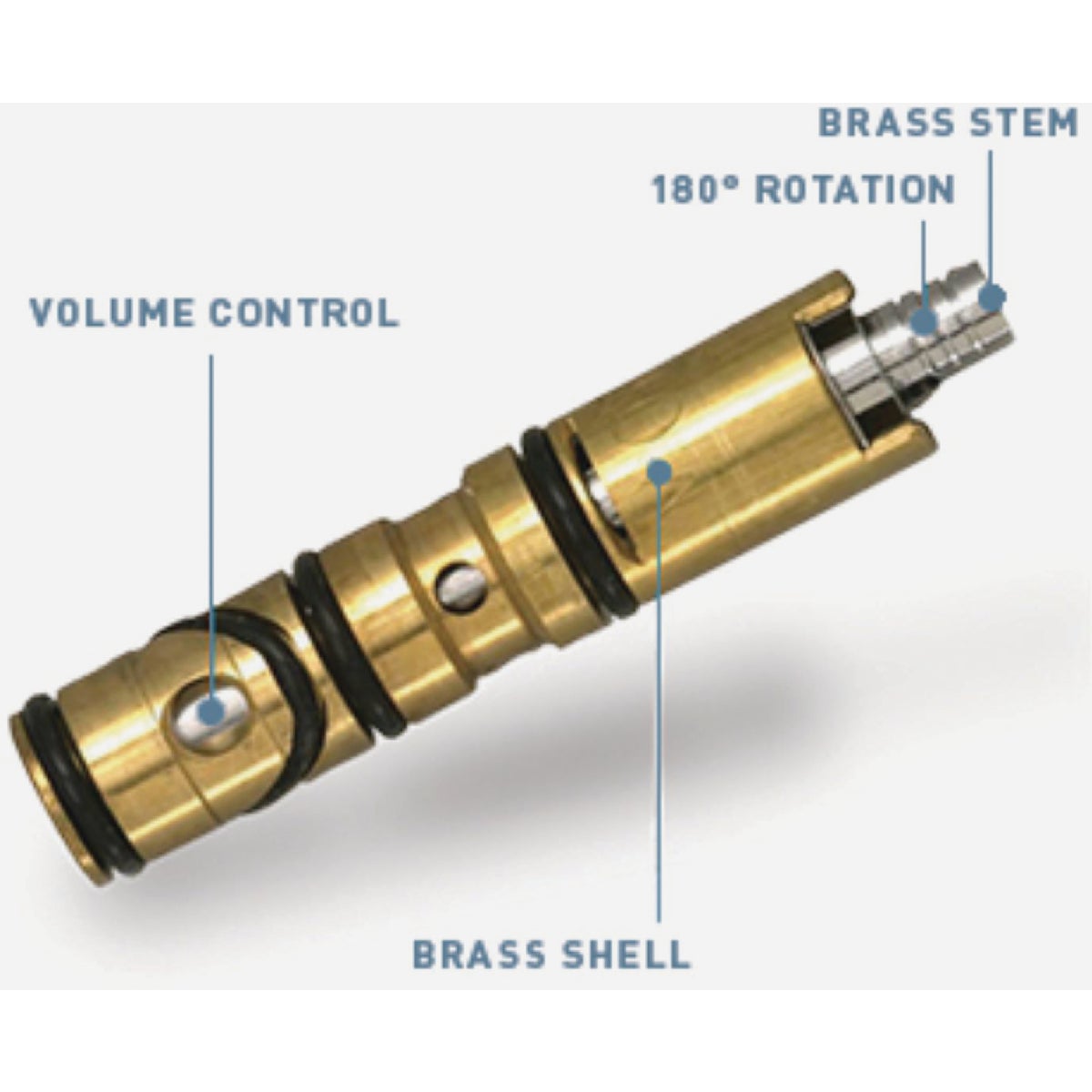 Moen Brass OEM Faucet Cartridge Image 2