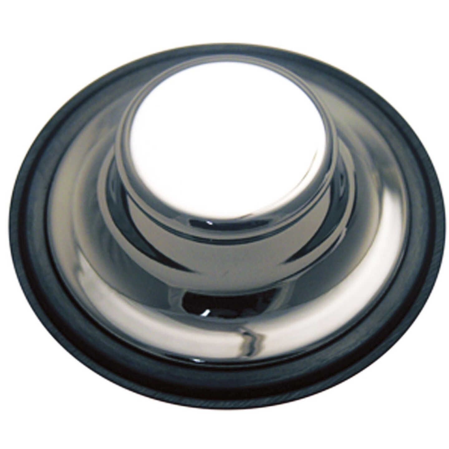 Lasco 3.50 In. Dia. Chrome-Plated Metal Disposer Stopper Image 1