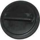 Lasco 3 In. Dia. Black Plastic Disposer Stopper Image 1