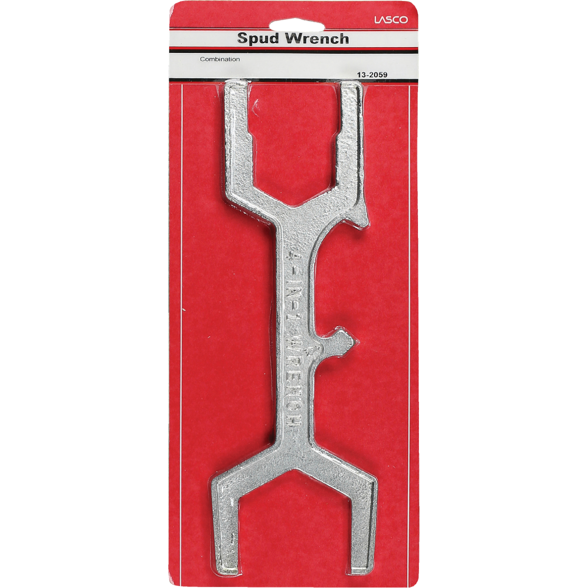 Lasco 11.75 In. Die Cast Bright Plated Plumber's Wrench Image 2