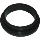 Lasco 2 In. Black Rubber Toilet Spud Flanged Washer Image 1