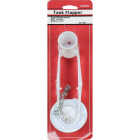 Lasco Coast White Plastic Counter Balanced Flapper with Stainless Steel Chain Image 2