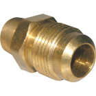 Lasco 5/8 In. M x 1/2 In. MPT Brass Flare Adapter Image 1