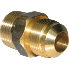 Lasco 15/16 In. M x 1/2 In. MPT Brass Flare Adapter Image 1
