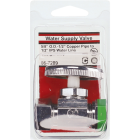 Lasco 5/8 In. Comp Inlet x 1/2 In. IP S-J Outlet Brass Straight Stop Valve Image 2