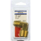 Lasco 3/8 In. MFL x 1/2 In. MPT 90 Deg. Flare Brass Elbow (1/4 Bend) Image 2