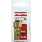 Lasco 3/8 In. FC Inlet x 3/8 In.C Outlet x 1/4 In.C Outlet Brass Extender Tee Image 2