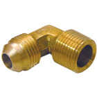 Lasco 1/2 In. MFL x 1/2 In. MPT 90 Deg. Flare Brass Elbow (1/4 Bend) Image 1