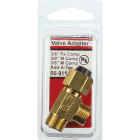Lasco 3/8 In. FC Inlet x 3/8 In.C Outlet x 3/8 In.C Outlet Brass Extender Tee Image 2