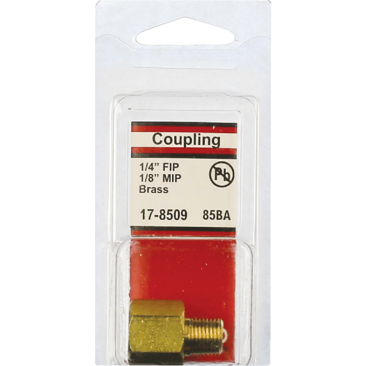 Lasco 1/4 In. FPT x 1/8 In. MPT Brass Adapter Image 2