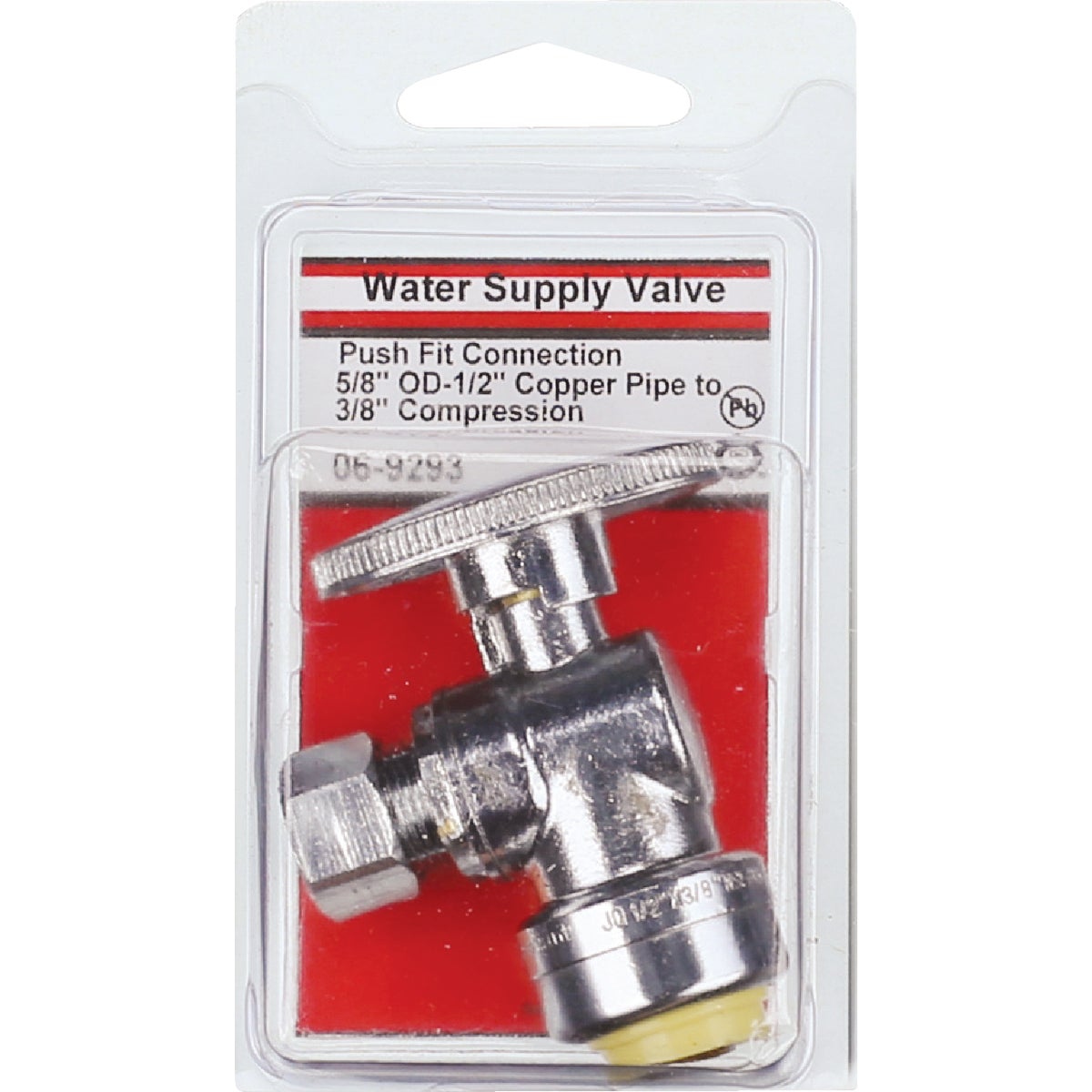Lasco 5/8 In. Copper or CPVC PF Inletx3/8 In. Outlet 1/4 Turn Angle Valve Image 2