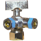 Lasco 5/8 In. C Inletx3/8 In. C Outletx3/8 In. C Outlet 1/4 Turn Angle Valve Image 1