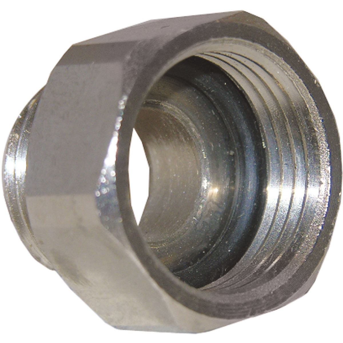 Lasco 1/2 In. IPS Supply x Ballcock Thread Brass Adapter Image 1