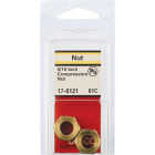 Lasco 5/16 In. Brass Compression Nut (2-Pack) Image 2