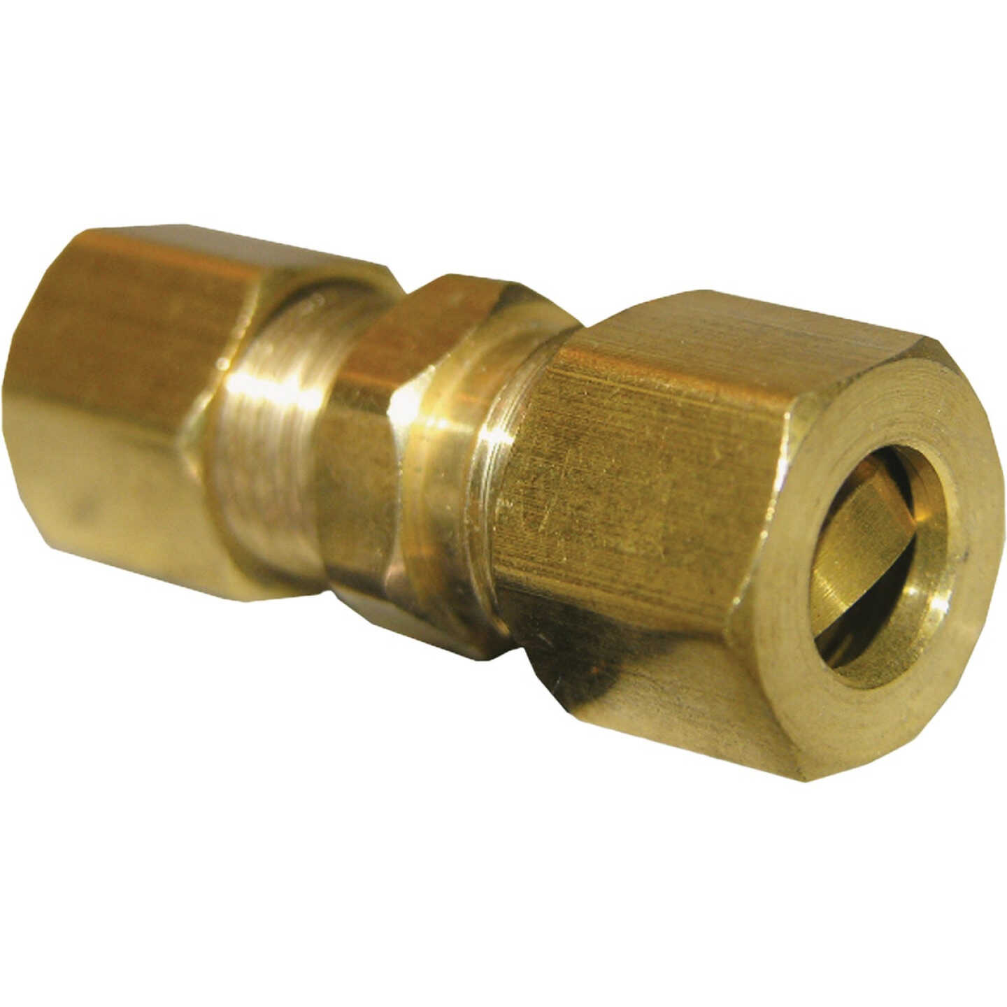 Lasco 3/16 In. x 3/16 In. Brass Compression Union Image 1