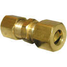 Lasco 3/8 In. x 5/16 In. Brass Reducing Compression Union Image 1