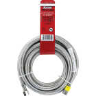 Lasco 1/4 In. x 1/4 In. x 10 Ft. Length Braided Supply Ice Maker Connector Hose Image 2