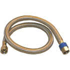 Lasco 3/8 In.C x 3/8 In.C x 36 In. L Braided Stainless Steel Flex Line Appliance Water Connector Image 1