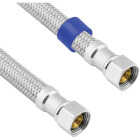 Lasco 3/8 In.C x 3/8 In.C x 60 In. L Braided Stainless Steel Flex Line Appliance Water Connector Image 1