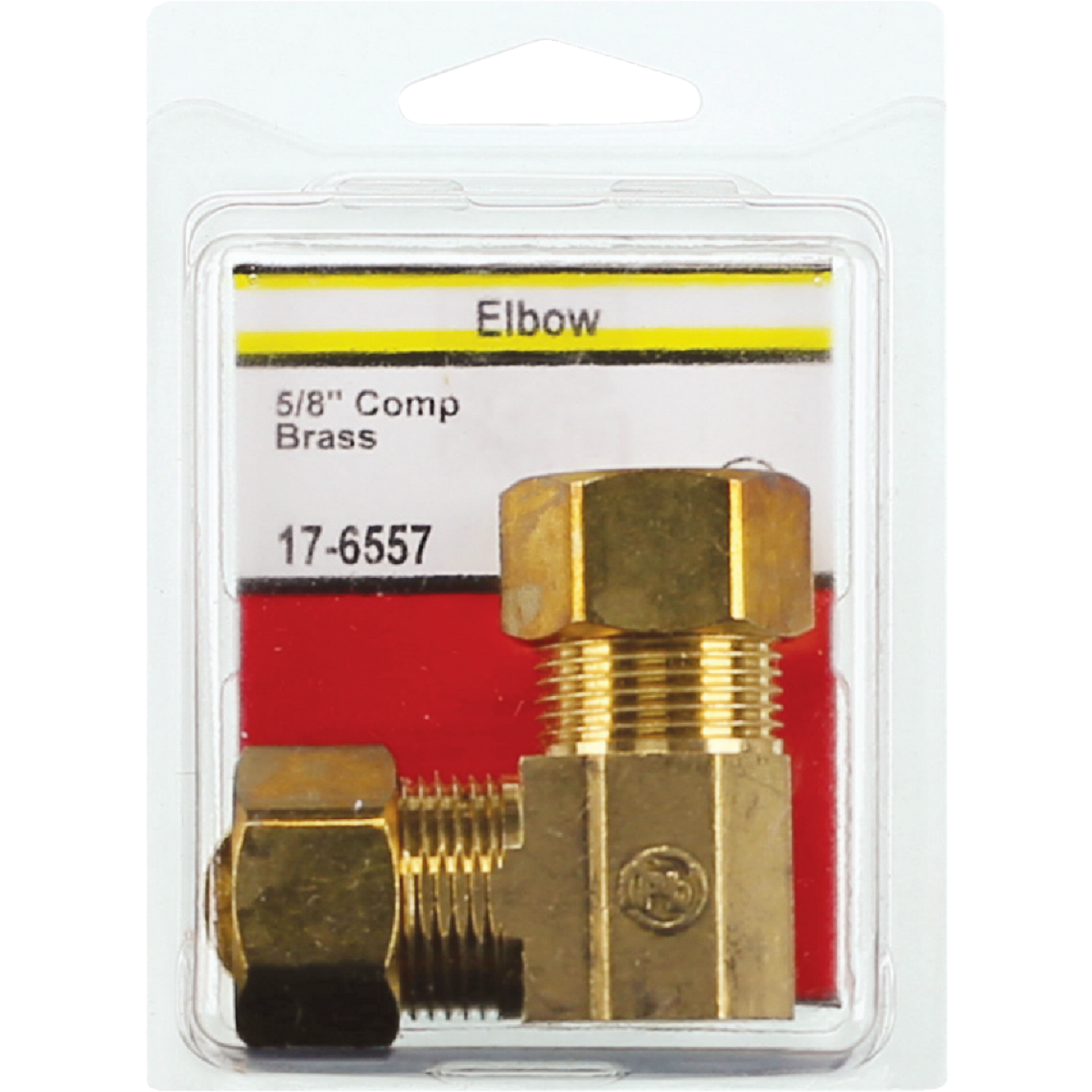 Lasco 5/8 In. 90 Deg. Compression Brass Elbow (1/4 Bend) Image 2