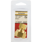 Lasco 3/8 In. C x 1/2 In. FPT Brass Compression Adapter Image 2