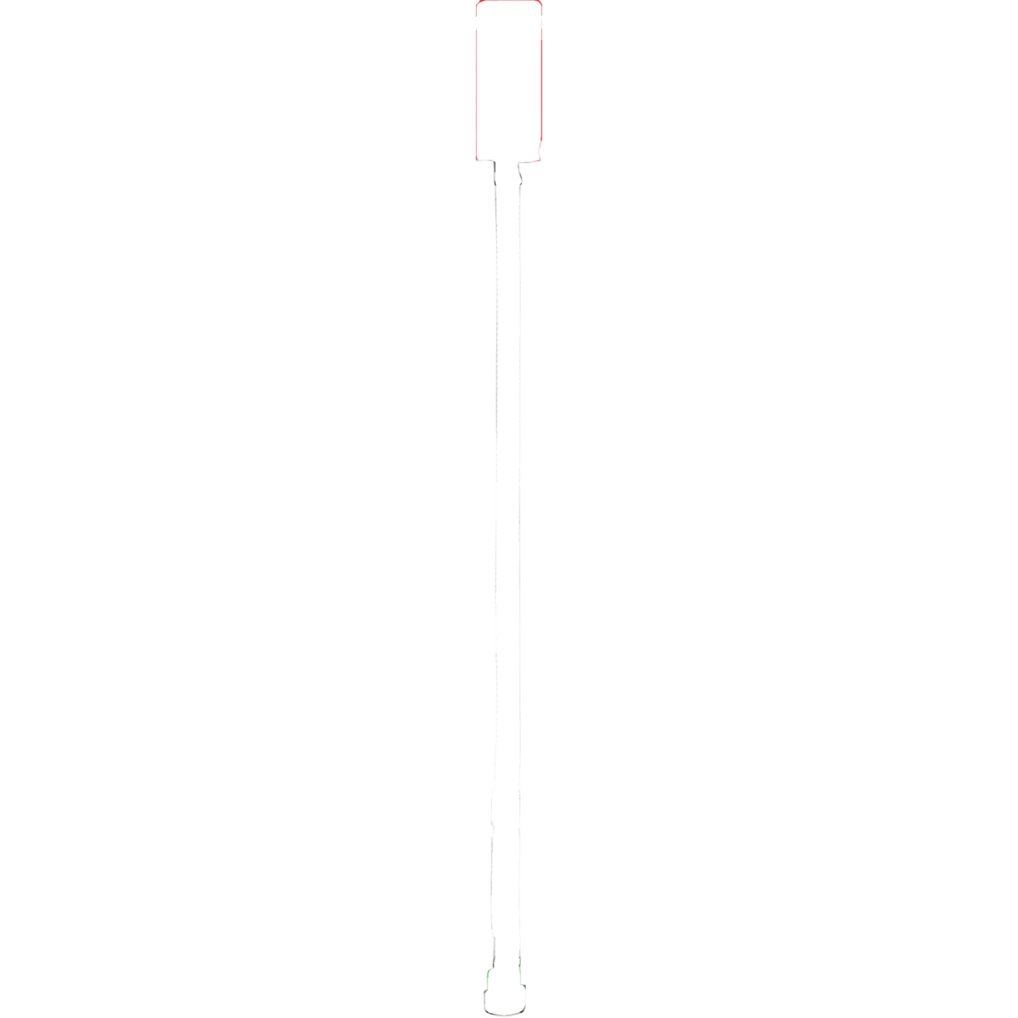 Lasco 1/2 In. FIP x 7/8 In. BC x 20 In. L Poly Braided Vinyl Toilet Connector Image 2