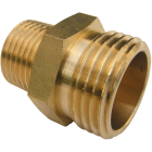 Lasco 3/4 In. MHT x 1/2 In. MPT Brass Adapter Image 1