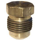 Lasco 5/8 In. Brass Flare Plug Image 1