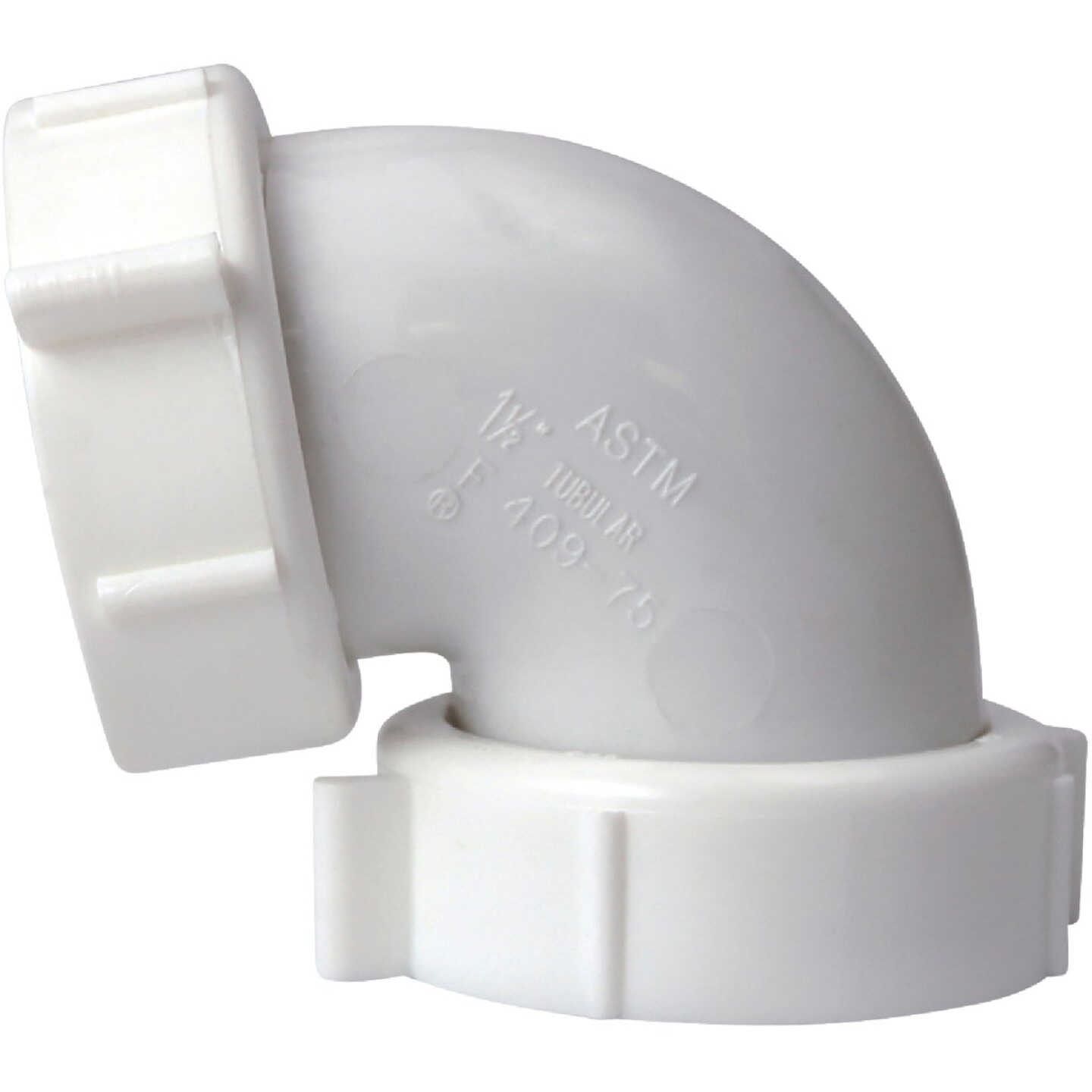 Do it Best 1-1/2 In. White Polypropylene 90 Degree Outlet Elbow Image 1