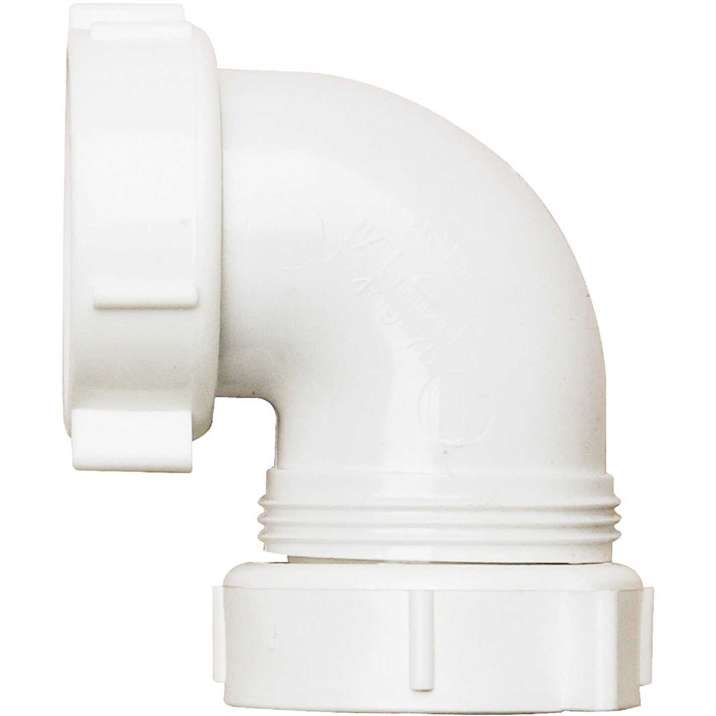 Do it Best 1-1/2 In. White Polypropylene 90 Degree Outlet Elbow Image 3
