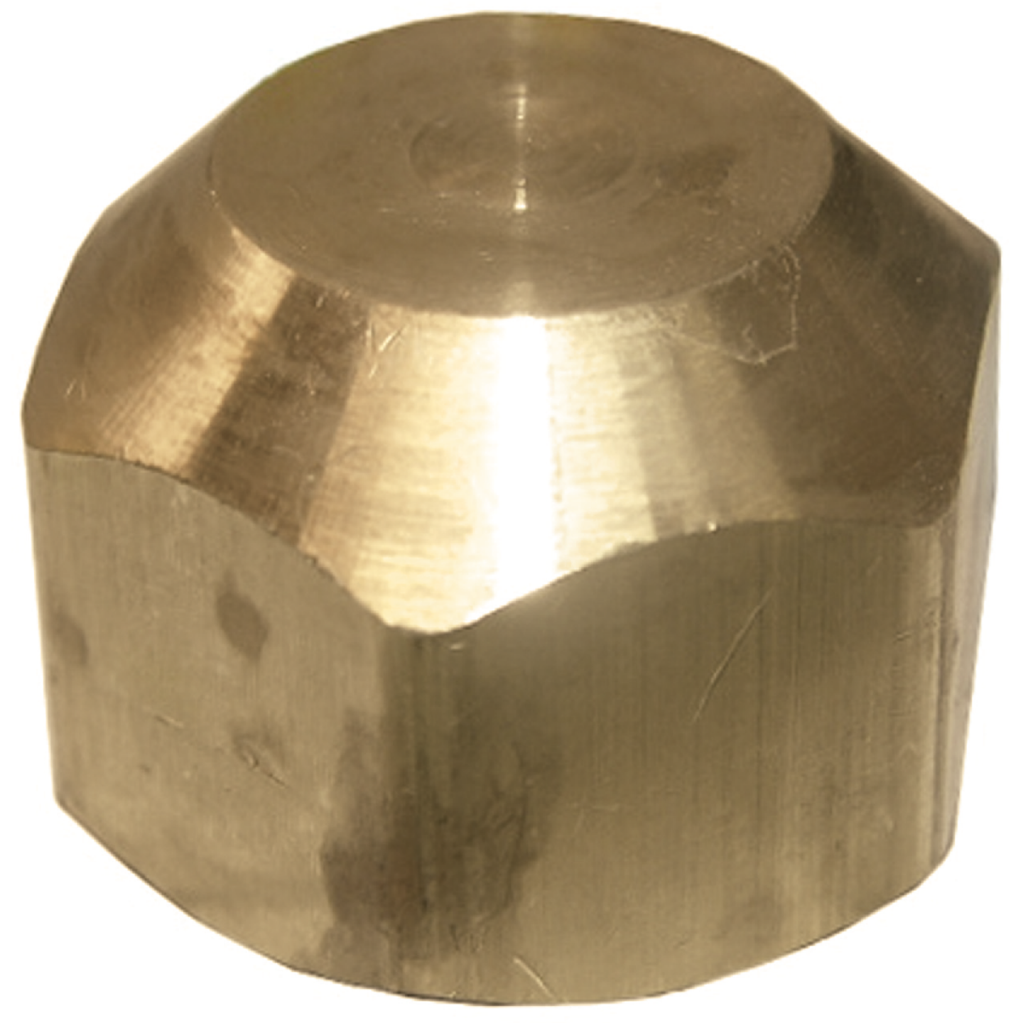 Lasco 5/8 In. Brass Flare Cap Image 1
