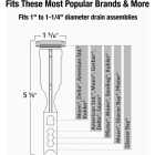 Danco 1-3/8 In. Bathroom Sink Pop-Up Plunger for Delta Image 6