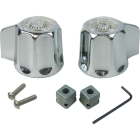 Lasco Small Universal Chrome Canopy Faucet Handle Image 1