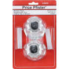 Lasco Price Pfister 2-Valve Round Clear Tub & Shower Handle Kit Image 2