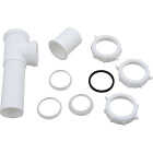 Do it Best 1-1/2 In. White Polypropylene End Outlet Tee Image 2