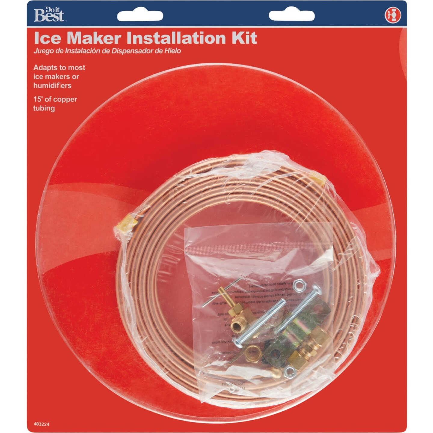 Do it 15 Ft. x 1/4 In. OD Copper Ice Maker Installation Kit Image 2