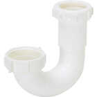 Do it Best 1-1/2 In. or 1-1/4 In White Plastic J-Bend, Carded Image 3