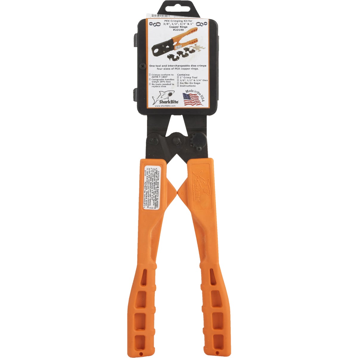 SharkBite PEX Crimp  Multi-Head Ring Tool Kit Image 2