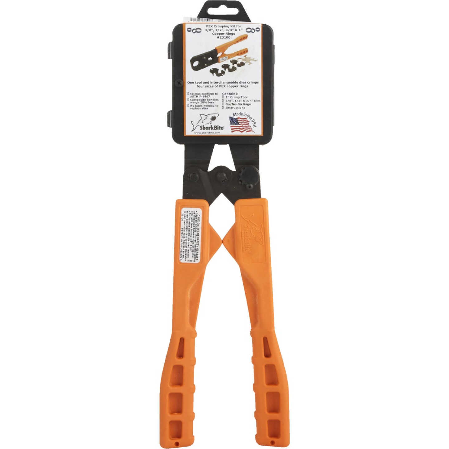 SharkBite PEX Crimp Multi-Head Ring Tool Kit Image 2