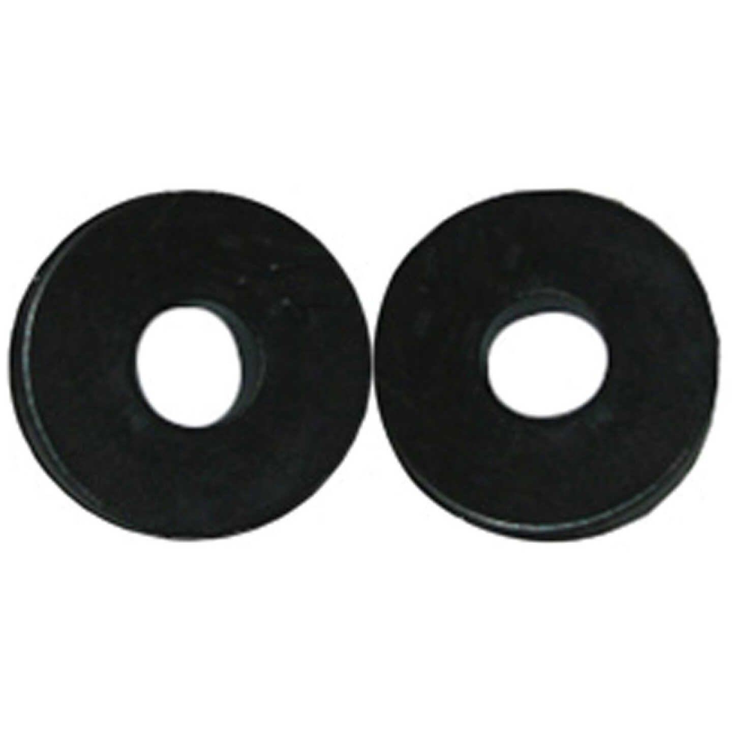 Lasco 5/8 In. Black 3/8 Flat Bibb Faucet Washer (2 Ct.) Image 1
