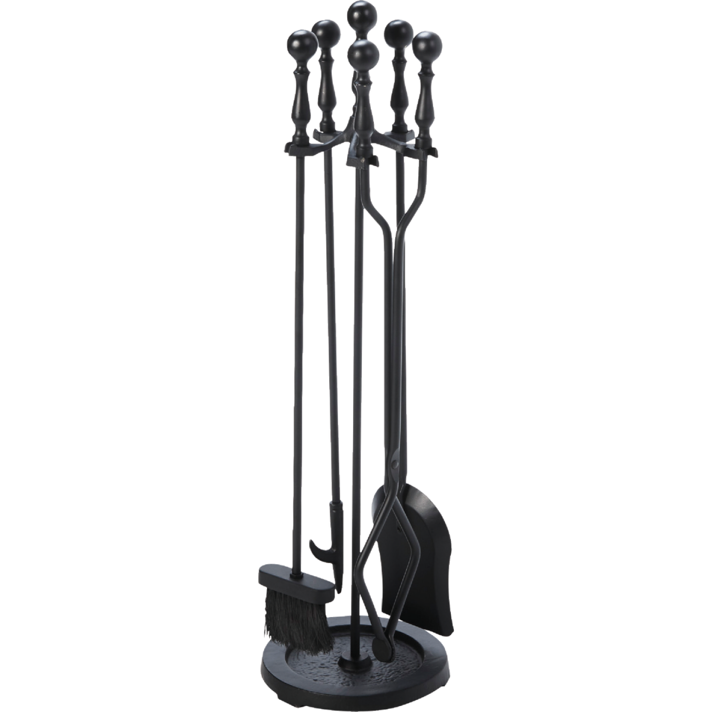 Home Impressions 5-Piece Cast Iron Fireplace Tool Set Image 1