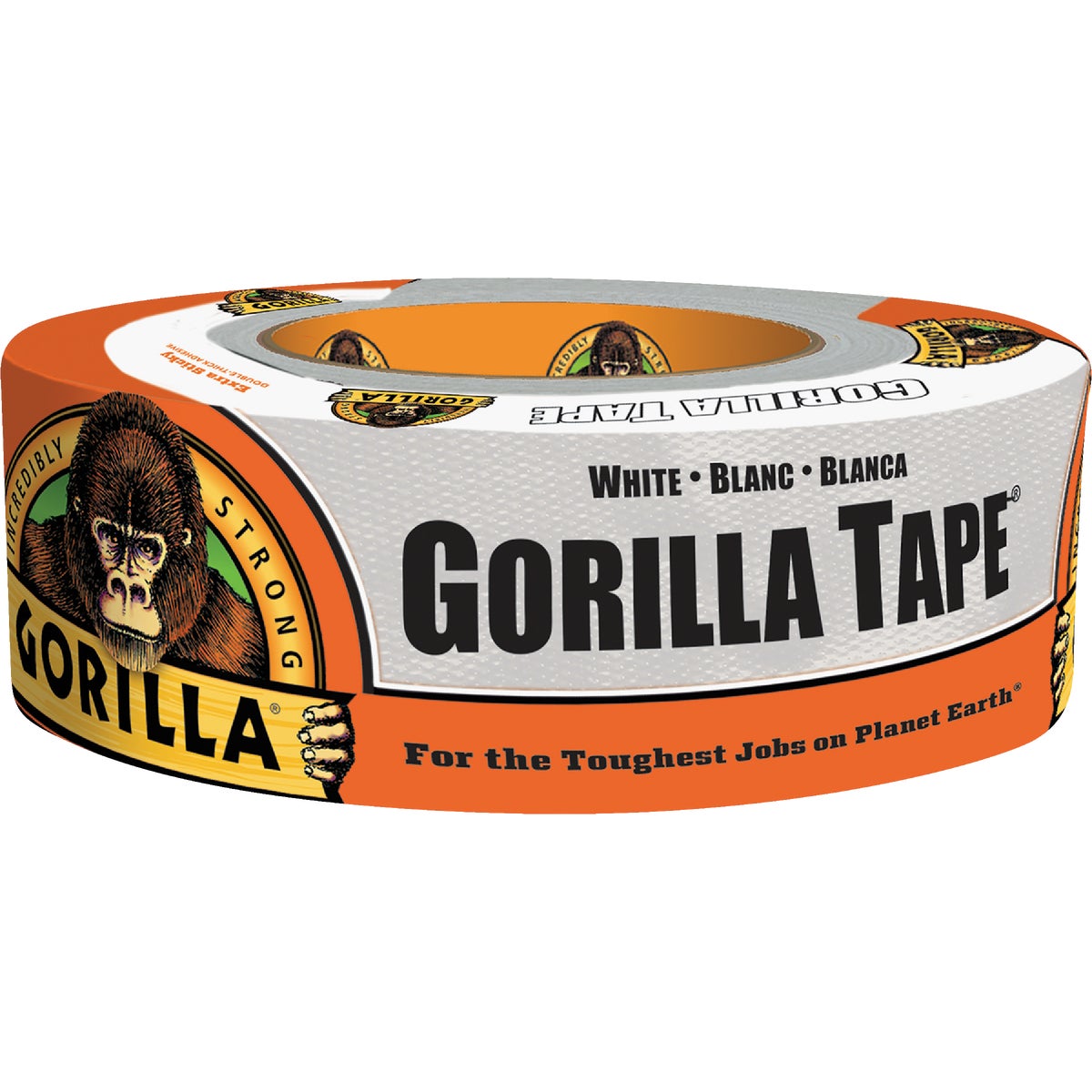 Gorilla 1.88 In. x 30 Yd. Heavy-Duty Duct Tape, White Image 1