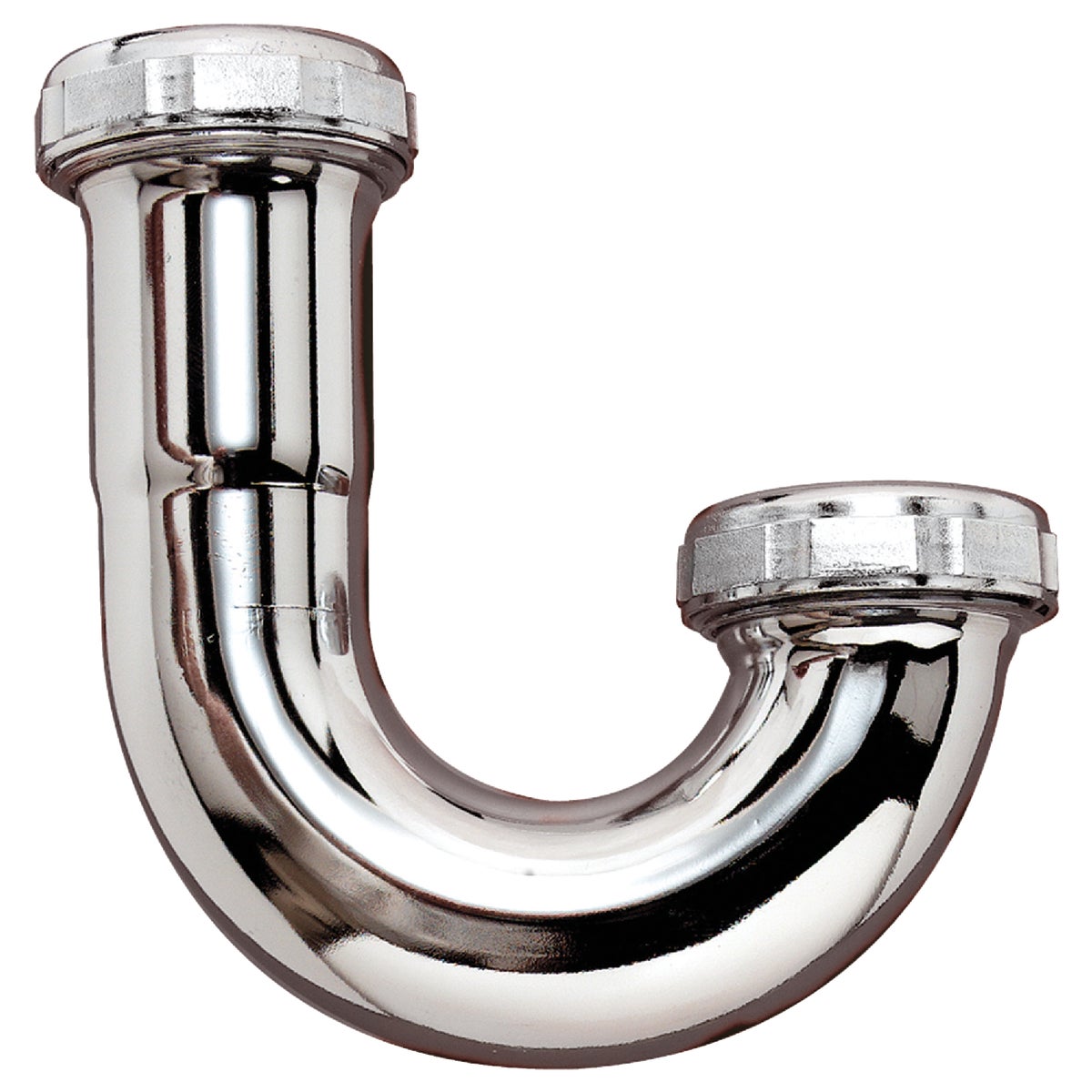 Keeney 1-1/4 In. Chrome Plated Brass J-Bend Image 1
