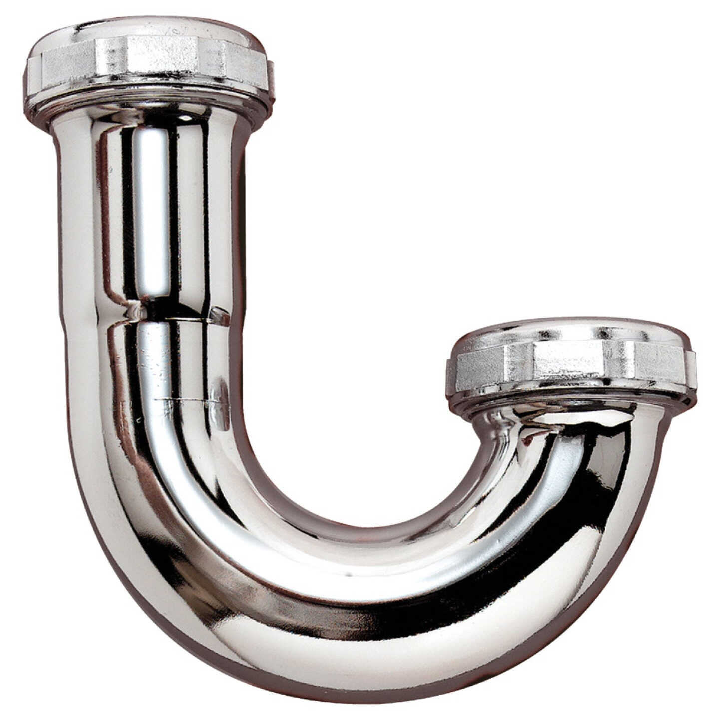 Keeney 1-1/4 In. Chrome Plated Brass J-Bend Image 1