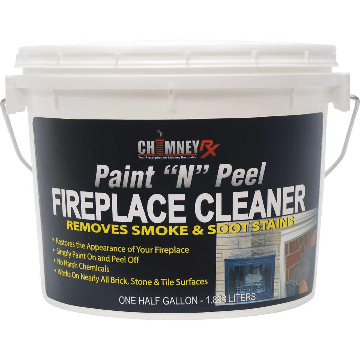 Chimney RX 1/2 Gal. Paintable Fireplace Masonry Cleaner Image 1